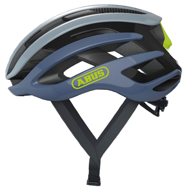 Abus AirBreaker cykelhjelm - Light Grey 51-55 cm.