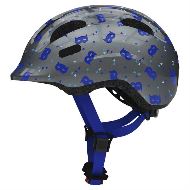 Abus Smiley 2.1 cykelhjelm - Blue Mask 50-55 cm.