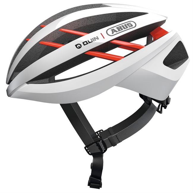 Abus Aventor Quin - Polar White 54-58 cm.