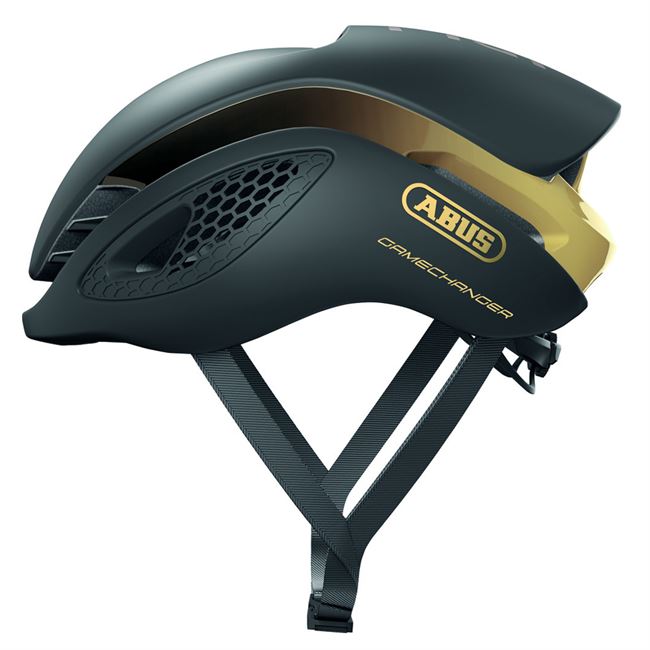 Abus GameChanger cykelhjelm - Black Gold 51-55 cm.