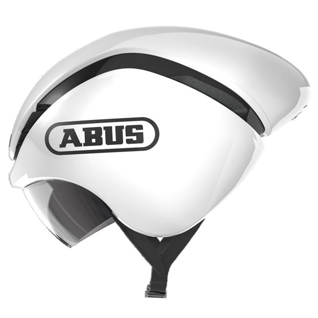 Abus GameChanger TT - Shiny White 58-62 cm.