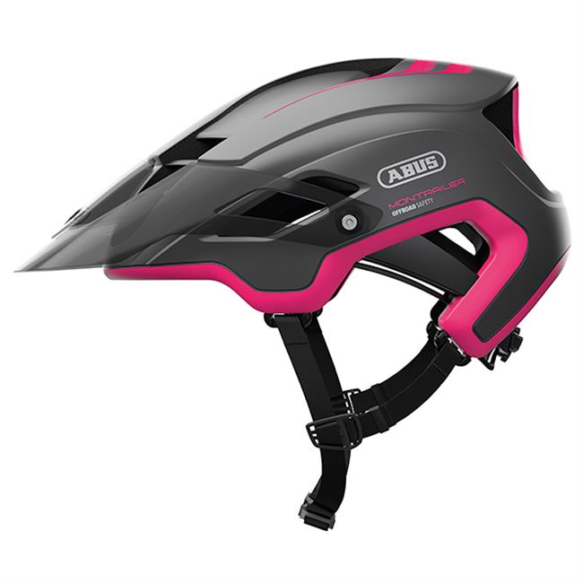 Abus Montrailer cykelhjelm - Fuchsia Pink 55-58 cm.