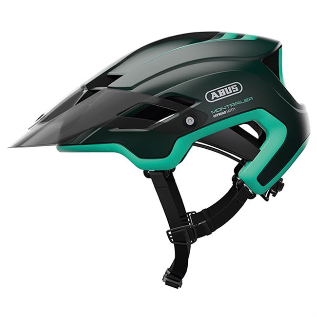 Abus Montrailer cykelhjelm - Smaragd Green 58-61 cm.