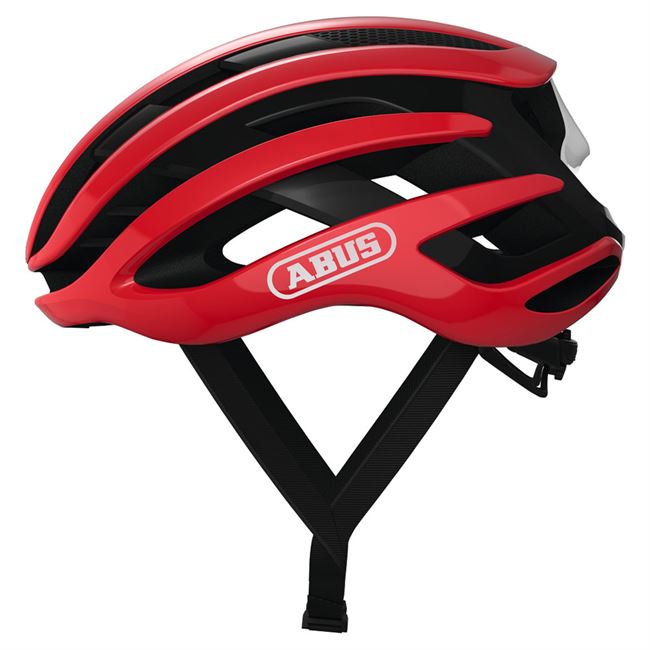 Abus AirBreaker cykelhjelm - Blaze Red 58-62 cm.