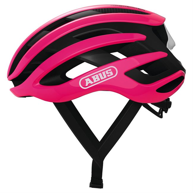 Abus AirBreaker cykelhjelm - Fuchsia Pink 52-58 cm.