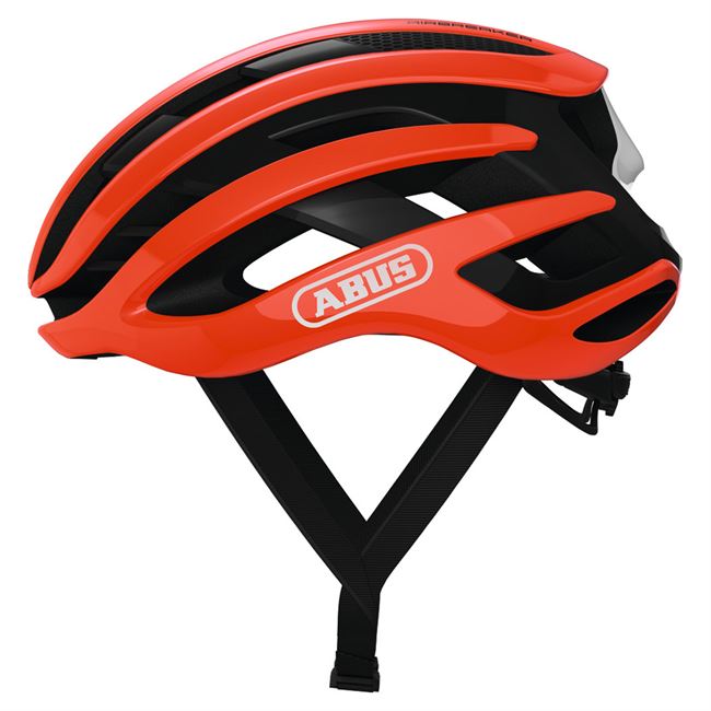 Abus AirBreaker cykelhjelm - Shrimp Orange 52-58 cm.