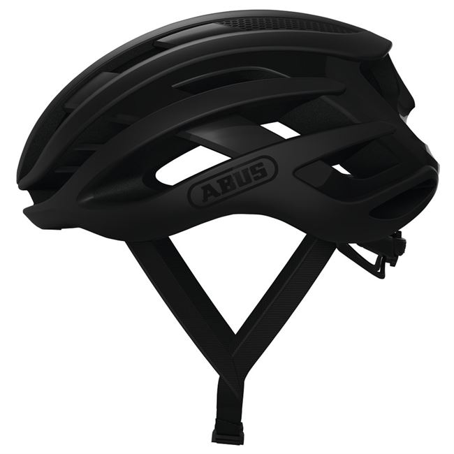 Abus AirBreaker cykelhjelm - Velvet Black 58-62 cm