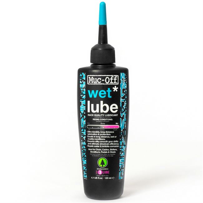 Muc-Off Wet Lube kædeolie - 120 ml.