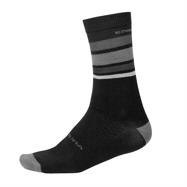 Endura BaaBaa Merino Stripe -  Black - S-M.