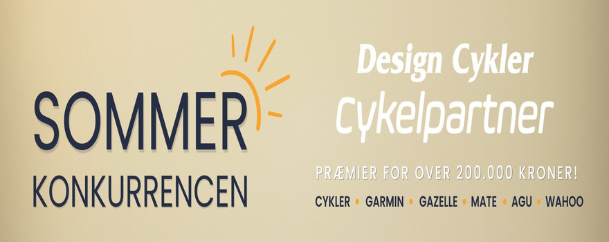 Design Cykler sommerkonkurrence