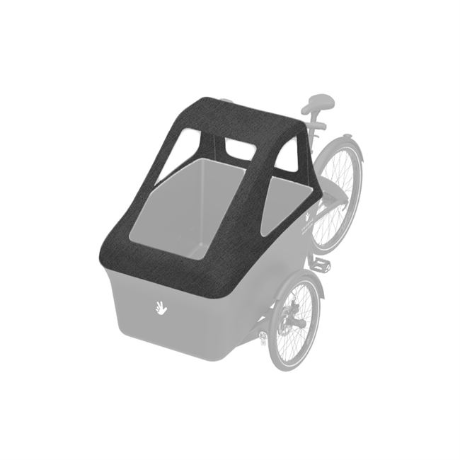 Triobike Boxter 2-personers kaleche -  Graphite.